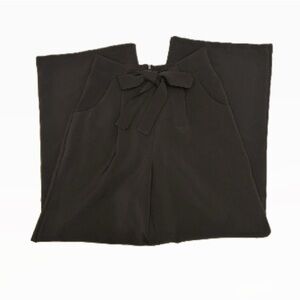 June & Hudson Black Wide Leg Pants Size S
